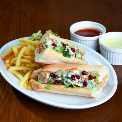 CHICKEN TANDOORI MASALA SANDWICH
