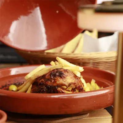CHICKEN TAJINE With Veg